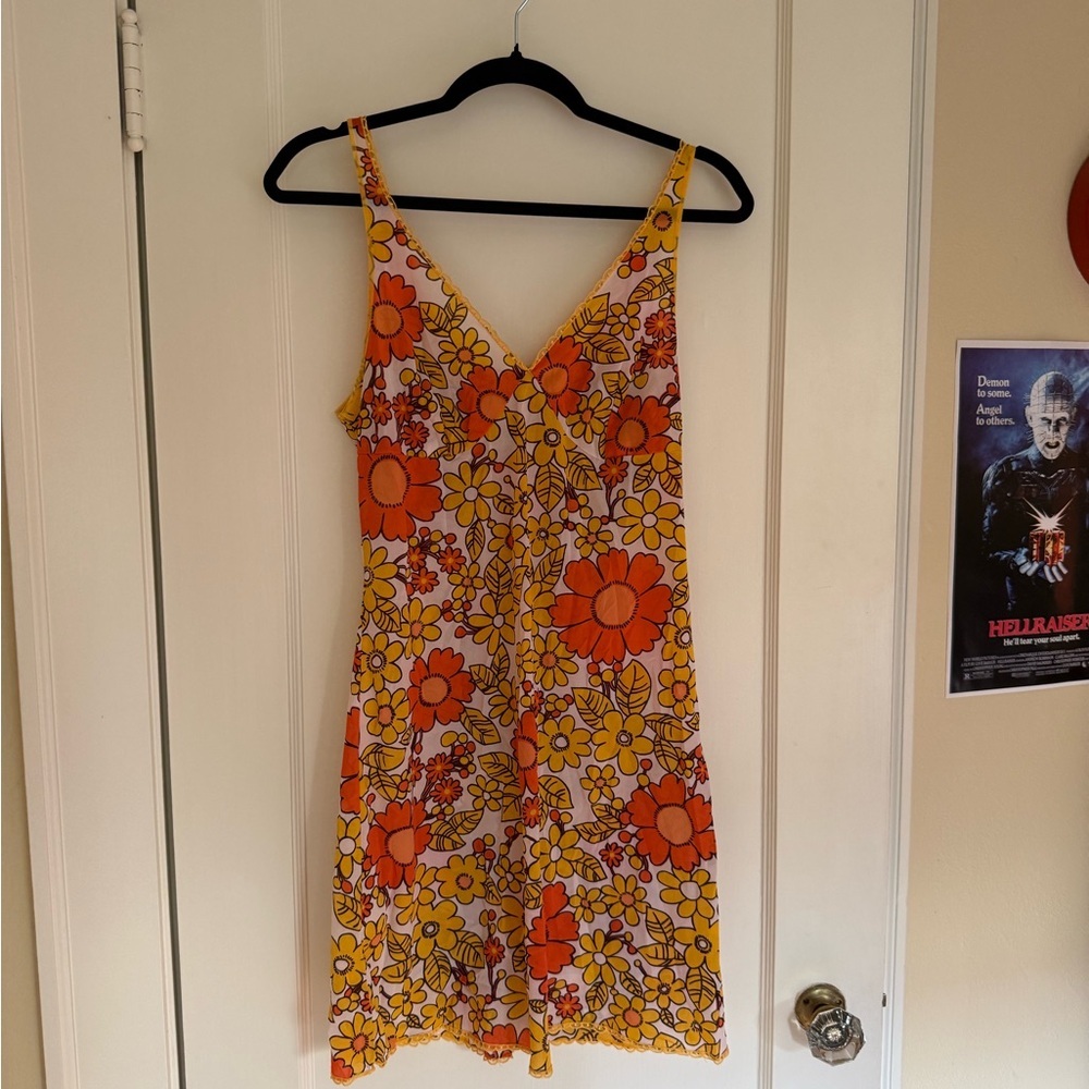 Vintage 70s Floral Nightgown - Picture 6 of 11